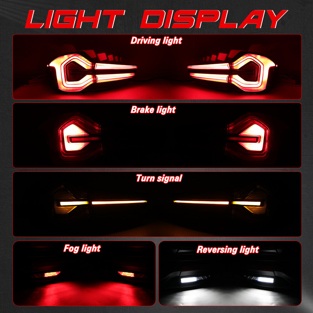 Rear LED Tail Lights Brake Lamp for BMW X3 F25 G01 G08 2018-2021 4PCS