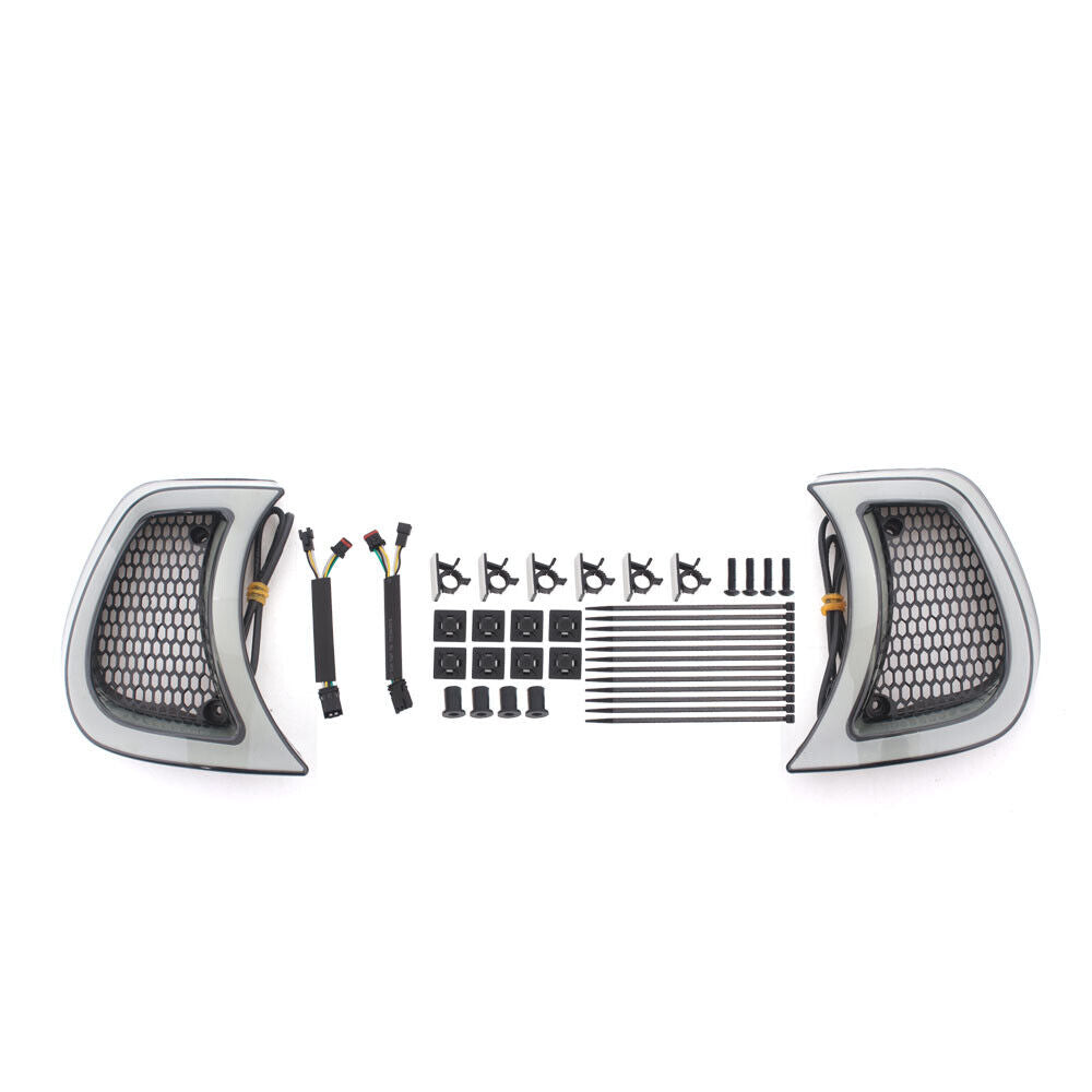 Fairing Vent Side Amber LED Turn Signals Light For Road Glide 2015-2013 Plug&Play