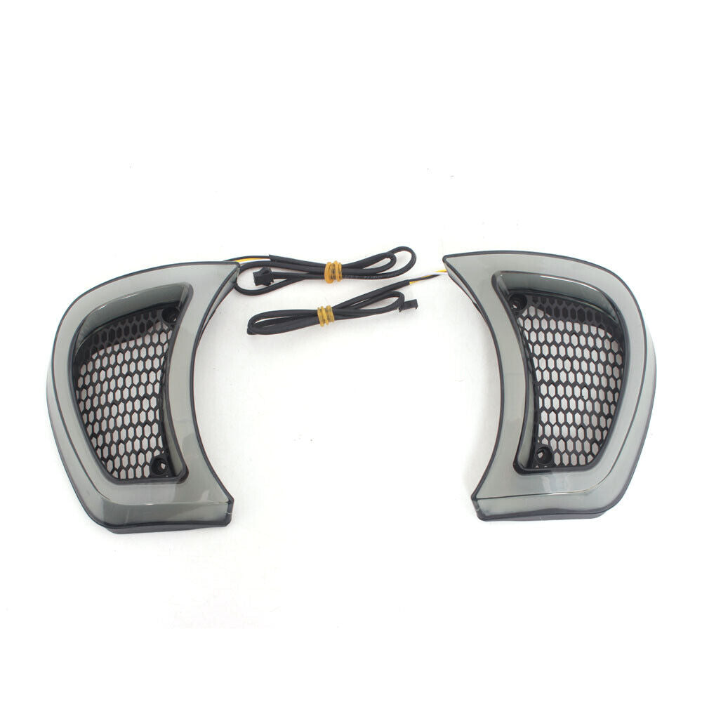 Fairing Vent Side Amber LED Turn Signals Light For Road Glide 2015-2013 Plug&Play