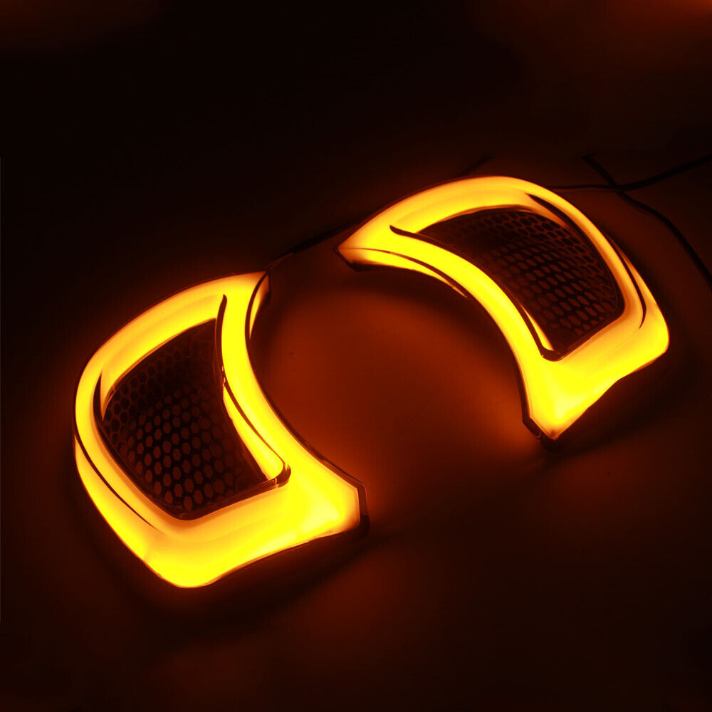 Fairing Vent Side Amber LED Turn Signals Light For Road Glide 2015-2013 Plug&Play