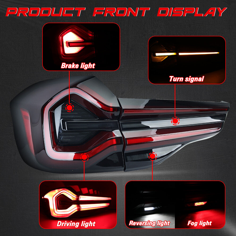 Rear LED Tail Lights Brake Lamp for BMW X3 F25 G01 G08 2018-2021 4PCS