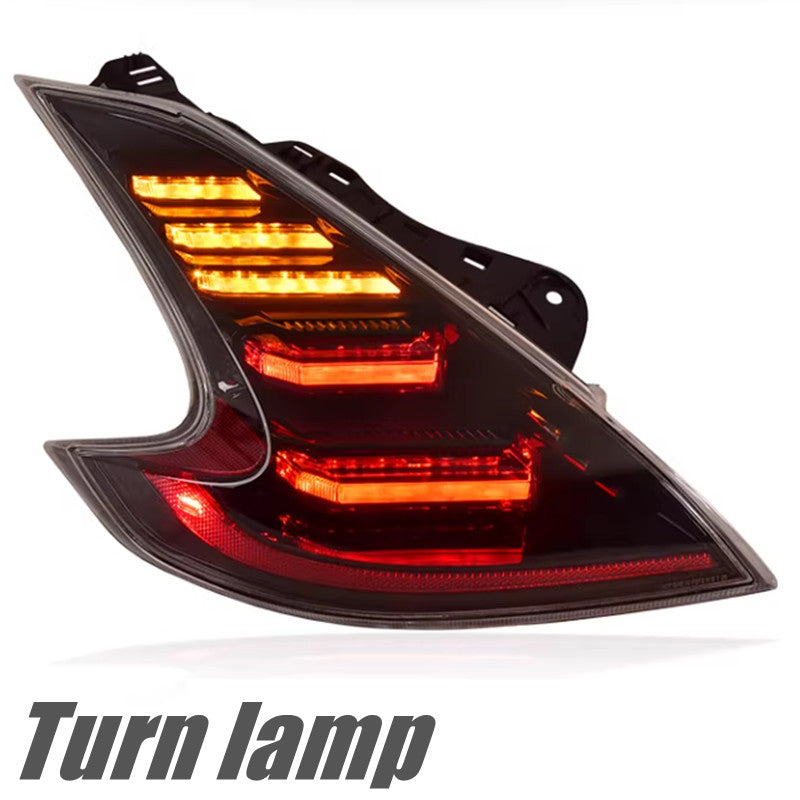 For Nissan 370Z Fairlady Z34 2009-2021 Car LED Tail Lights with Brake Lamp Turn Signal