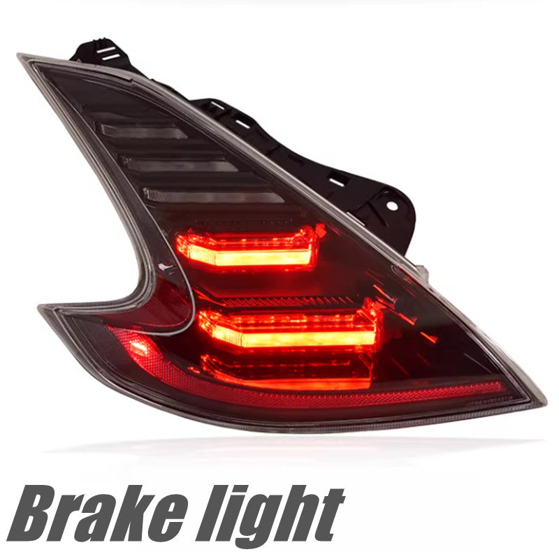 For Nissan 370Z Fairlady Z34 2009-2021 Car LED Tail Lights with Brake Lamp Turn Signal