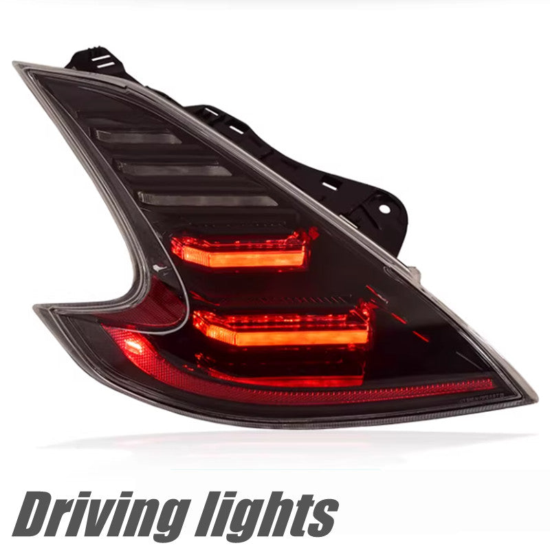 For Nissan 370Z Fairlady Z34 2009-2021 Car LED Tail Lights with Brake Lamp Turn Signal