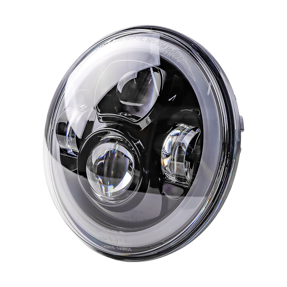 Paar 7 Zoll LED Scheinwerfer für Land Rover Defender Jeep VW T3 G Klasse