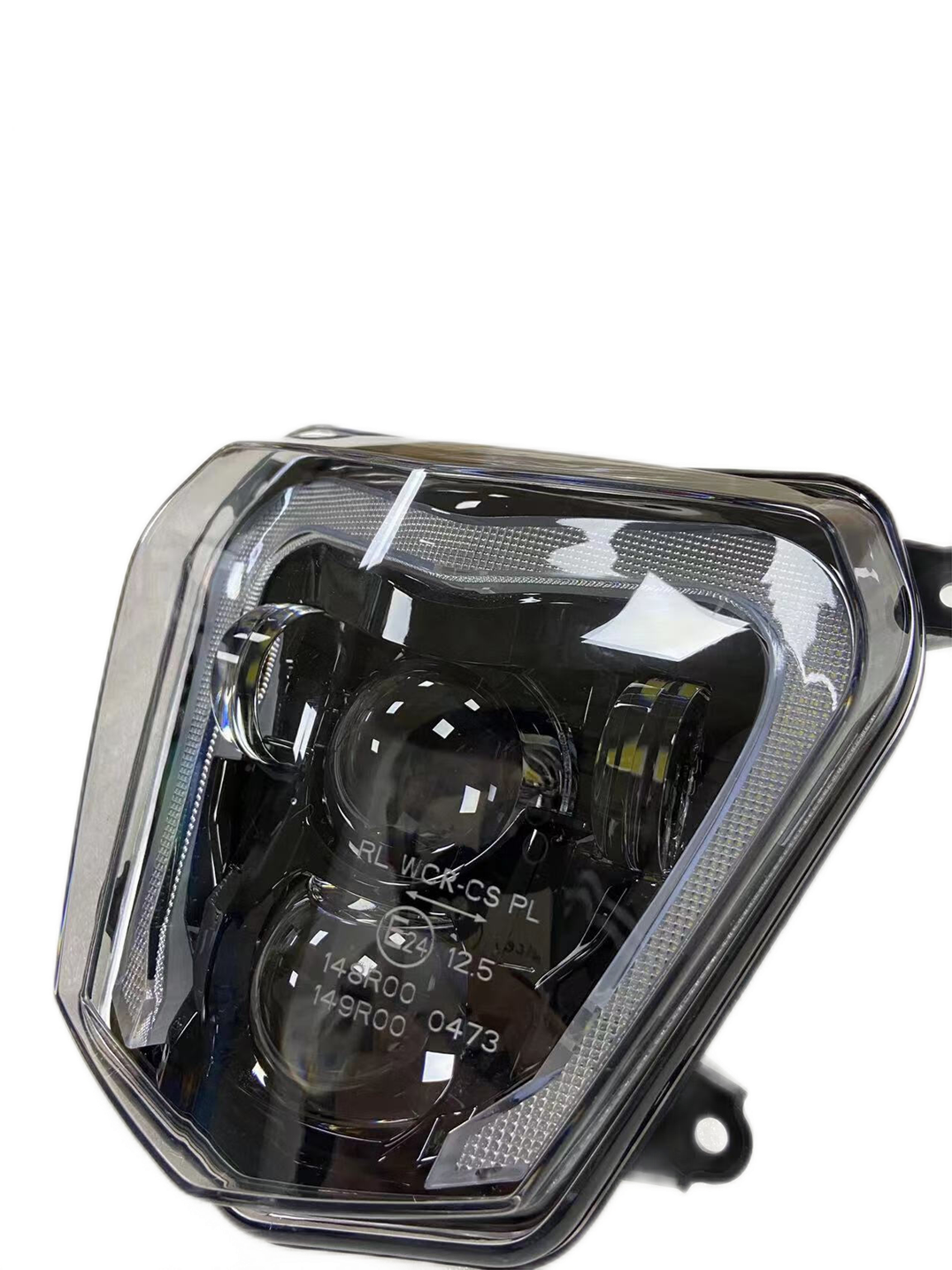E-24 Approved LED Headlight Assembly High Low Beam DRL For KTM Duke 690 2012-2019