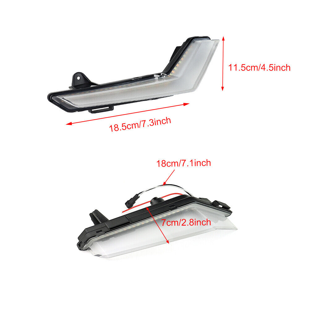 LED Turn Signal DRL for Can-Am Defender Max 2020+ / Commander Max 2021+