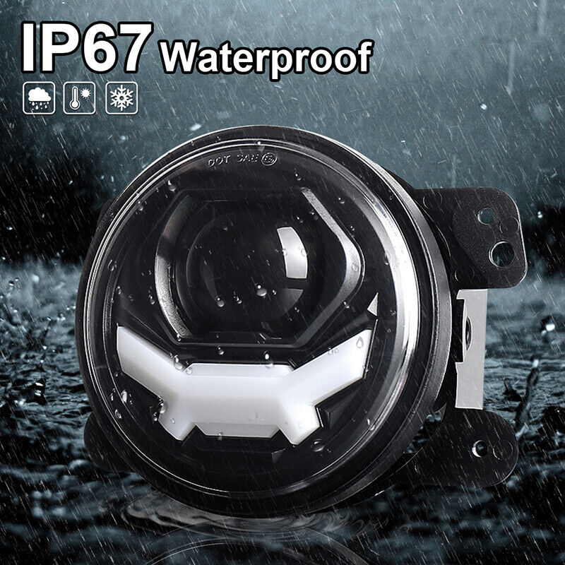 Laser Fog Lights Driving light DRL For Jeep Wrangler JK Dodge Super Faraway