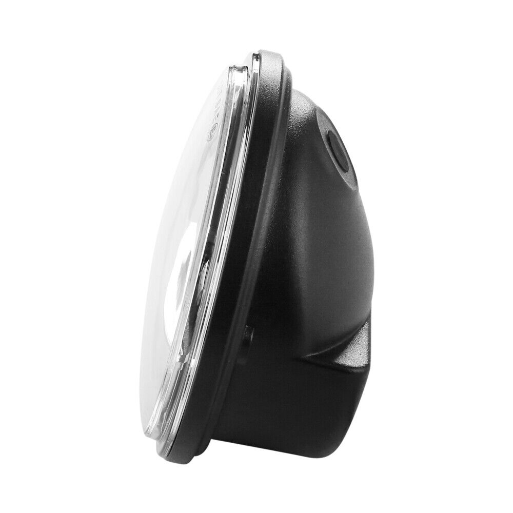 4 1/2 4.5 Inch Black LED Auxiliary Spot Passing Fog Light Lamp For Harley Indian