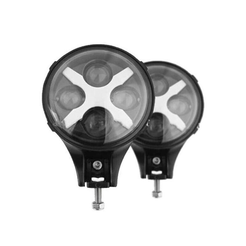Pair 6 inch 60W X LED Spot Light LED Passing Light LED Driving Light For Jeep