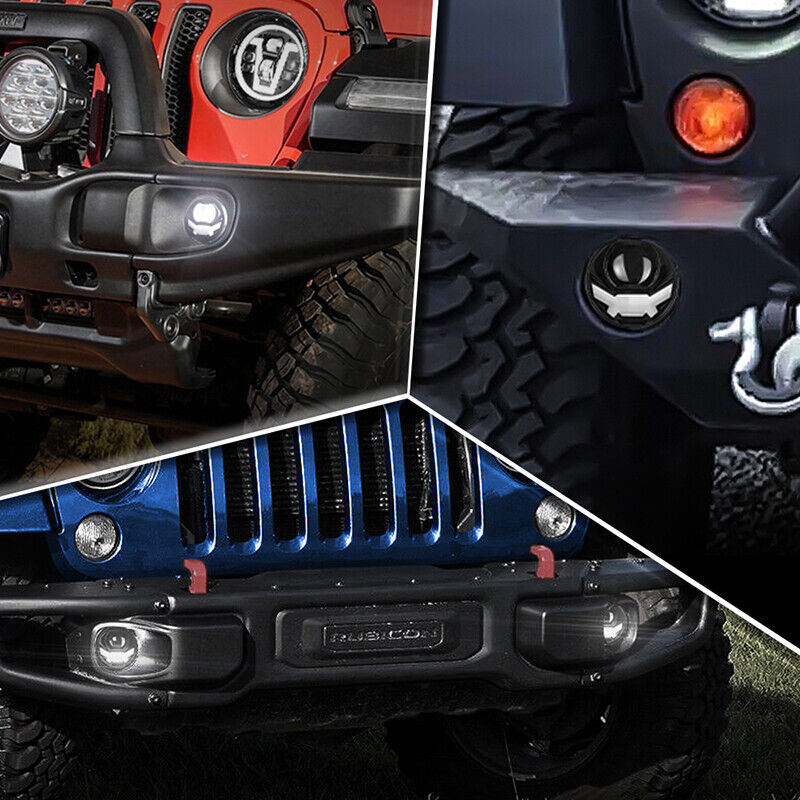 Laser Fog Lights Driving light DRL For Jeep Wrangler JK Dodge Super Faraway