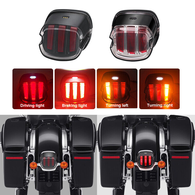 LED Tail Light Brake Turn Signal Light for Harley Touring Dyna Glide Sportster
