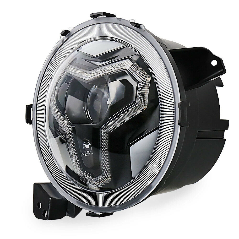 9" Led Halo Turn Signal Headlight for Jeep Wrangler JL JLU Gladiator 2018-2022
