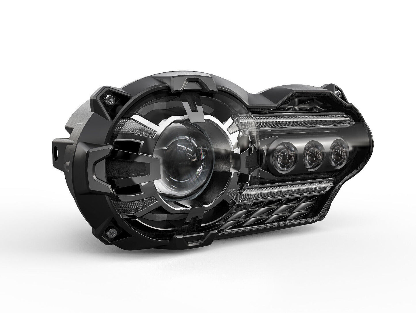 LED Replacement Headlight Hi/Lo Beam DRL For BMW R1200GS 2004–2012 ADV 2005-2013