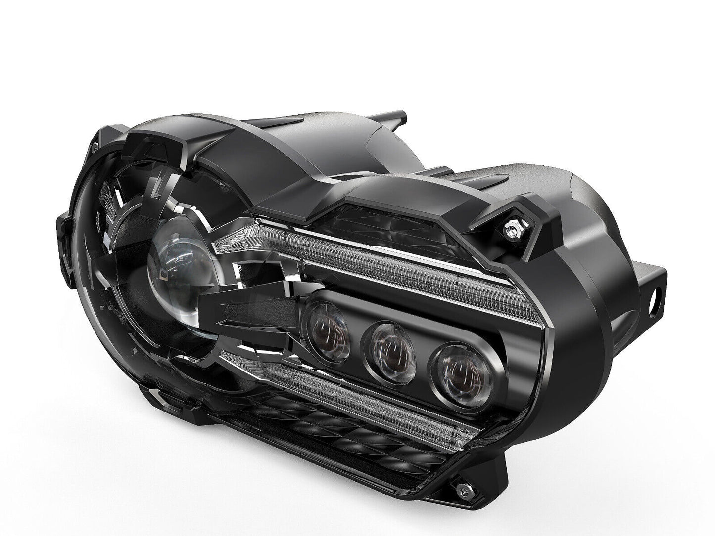 LED Replacement Headlight Hi/Lo Beam DRL For BMW R1200GS 2004–2012 ADV 2005-2013
