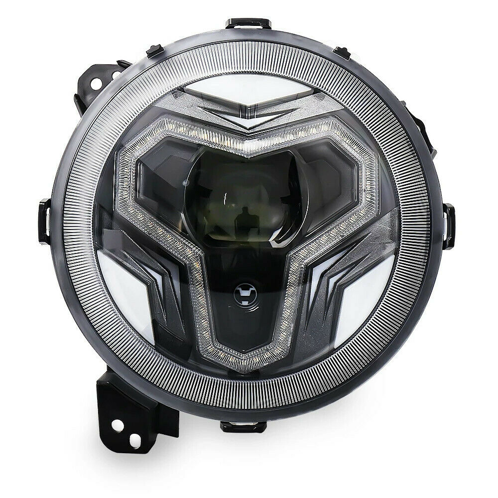 9" Led Halo Turn Signal Headlight for Jeep Wrangler JL JLU Gladiator 2018-2022
