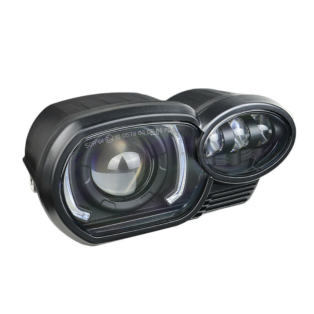 LED Front Projector Healight DRL For BMW 2005~2009 K1200R and K1300R 2010-2013