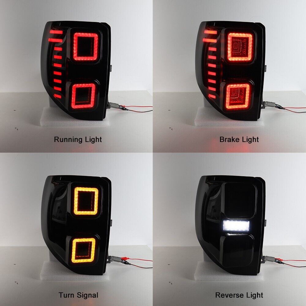 Pair LED Tail Lights Assembly Play and Play IP67 For Ford Bronco Sport 2021 2022