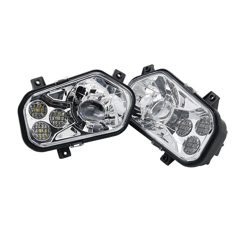 LED Conversion Headlights Kit ATV UTV For 2011-2014 Polaris RZR 800 900 XP Style