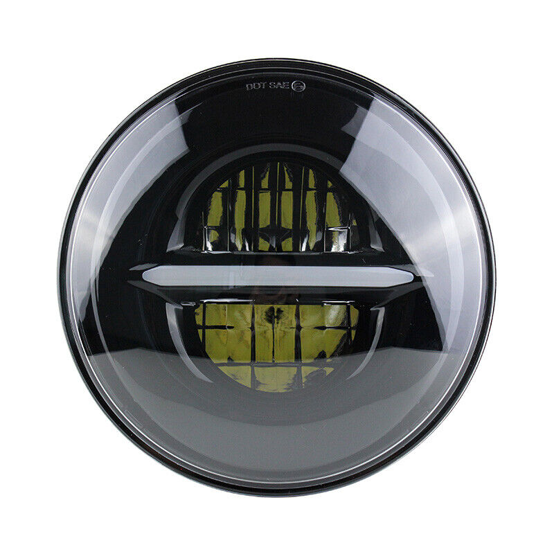 7'' 50W LED Hi/Lo Headlight DRL Turn Signal Lamp For Jeep Wrangler JK TJ CJ JKU