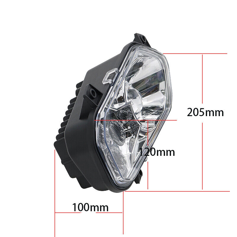 LED Conversion Headlights Kit ATV UTV For 2011-2014 Polaris RZR 800 900 XP Style