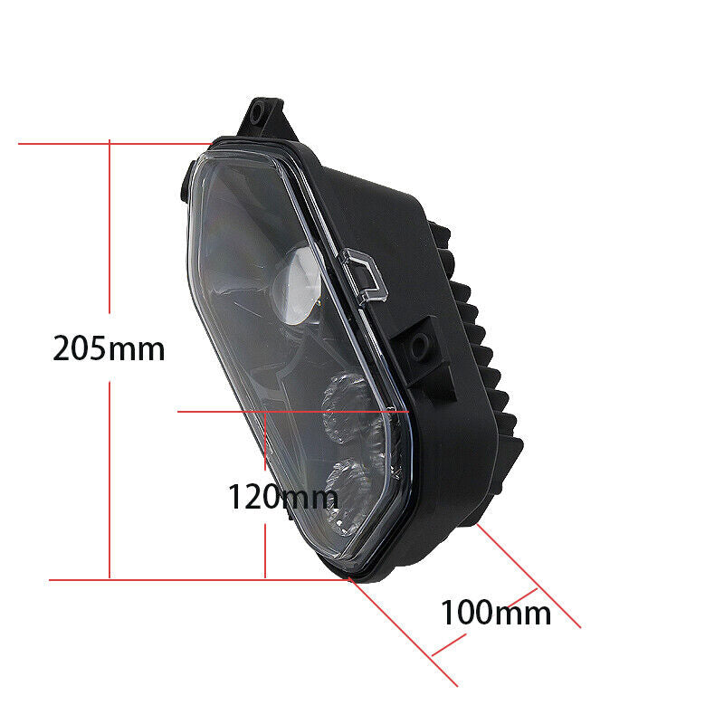 For 2011-2014 Polaris RZR 800 ATV UTV LED Conversion Headlights Kit /RZR 900 XP