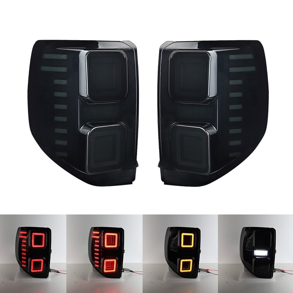 Pair LED Tail Lights Assembly Play and Play IP67 For Ford Bronco Sport 2021 2022