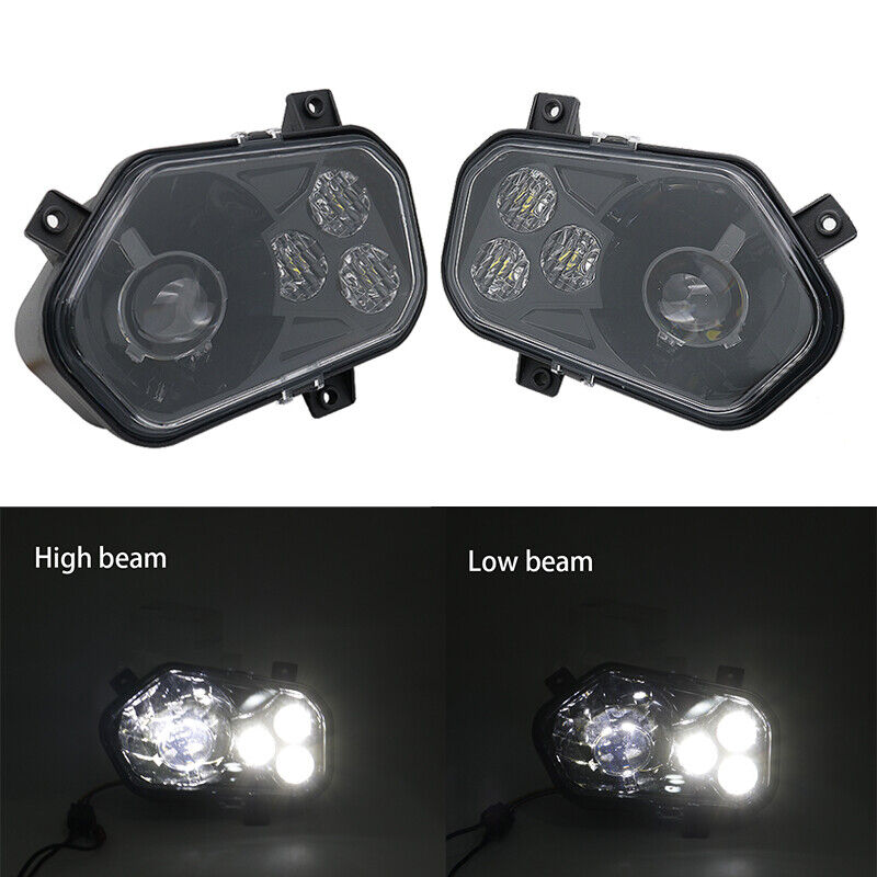 For 2011-2014 Polaris RZR 800 ATV UTV LED Conversion Headlights Kit /RZR 900 XP