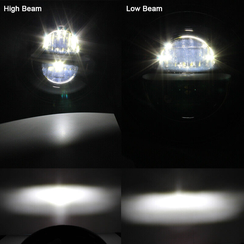 7'' 50W LED Hi/Lo Headlight DRL Turn Signal Lamp For Jeep Wrangler JK TJ CJ JKU