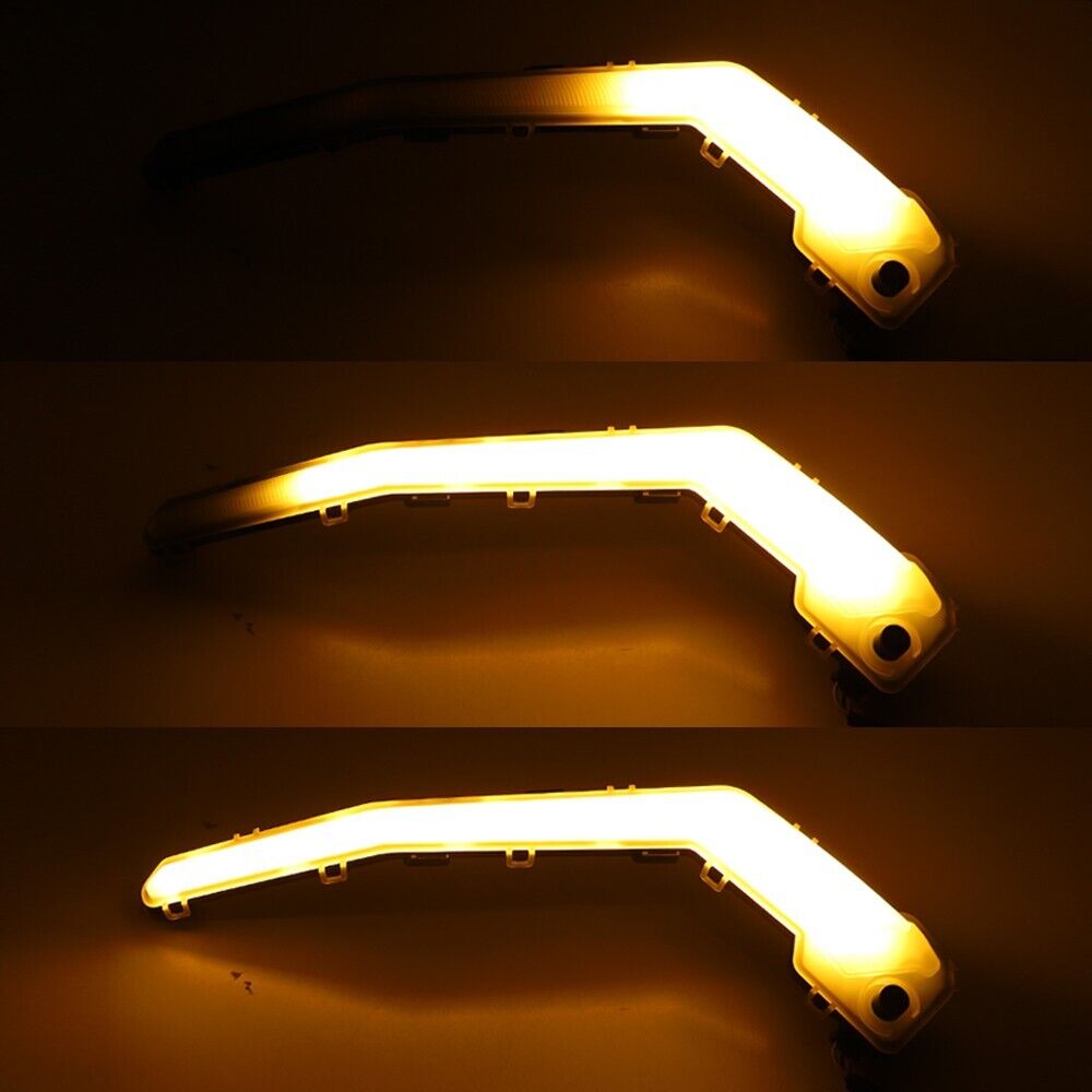 LED Front Signature Light Flowing Turn Signal For Can Am Maverick X3 XDS 2017-18