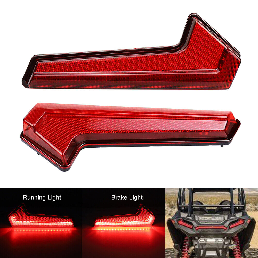 Rear LED Center Tail Light Red Brake Light For Polaris RZR XP 1000/Turbo 2019-22