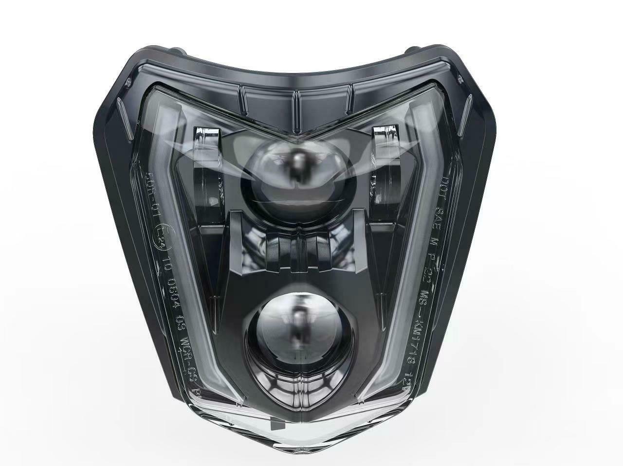 LED Headlight with Fairing for KTM 690 690R 150 250 300 350 450 500 XCW EXC SMC