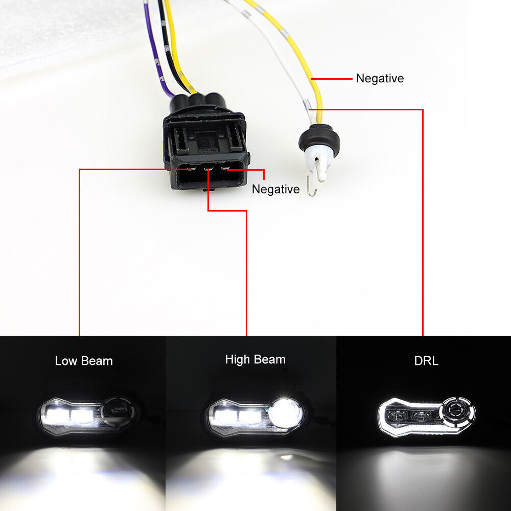 LED Headlight DRL For BMW R1200GS R 1200 GS 2004–2012 R1200GS ADV 2005-2013