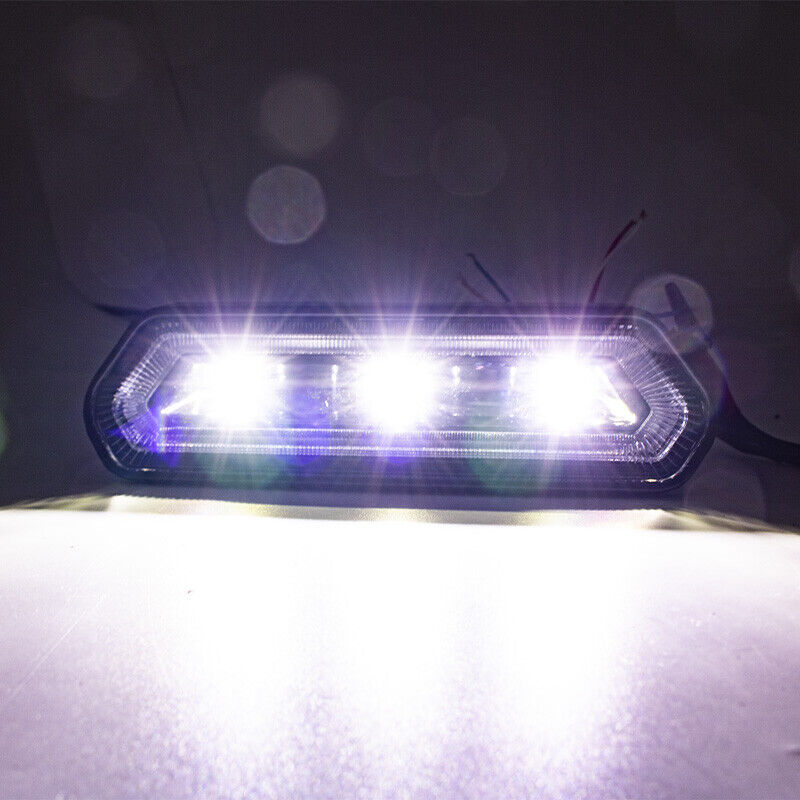 Rear Chase LED Light Bar Running Brake Reverse for Can-Am Maverick X3 RZR 1000