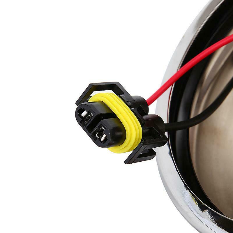 4 1/2 inch Chrome LED Passing Light Fog Light with Housing For Harley Touring