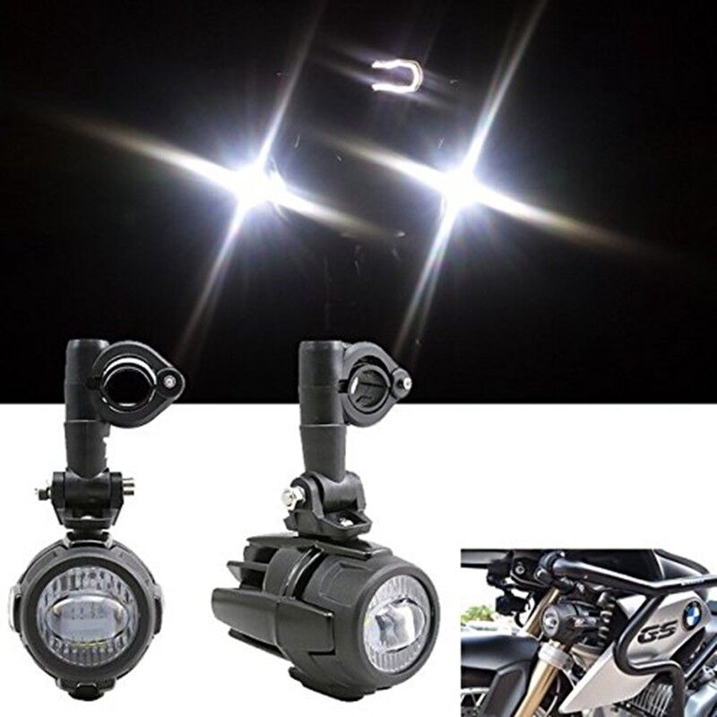 LED Pass Light & Protect Guards & Wiring Harness For BMW R1200 GS F700 F800GS
