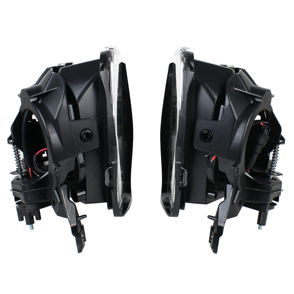 Chrome Bumper LED Fog Lights for Dodge Ram 1500 2013 2014 2015 2016 2017 2018