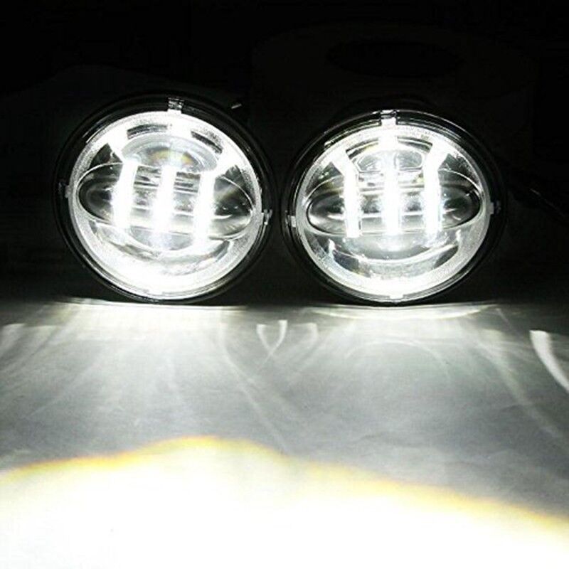 7" New LED Projector Headlight + Passing Lights For Harley Touring Electra Glide