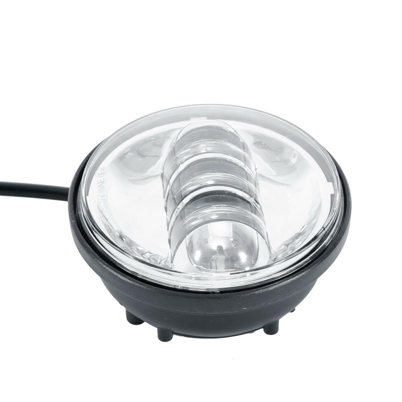 4 1/2 inch Chrome LED Passing Light Fog Light with Housing For Harley Touring