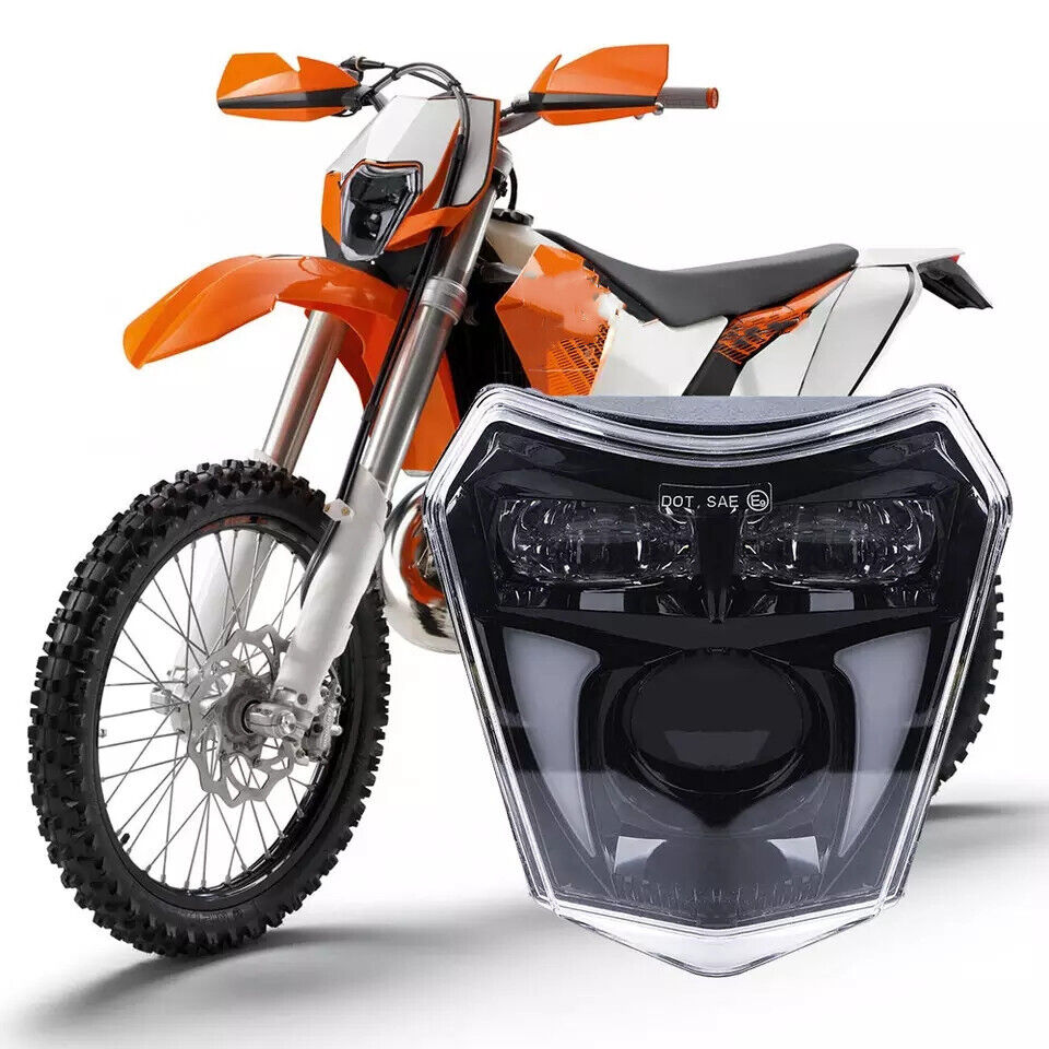 Dirt bike LED Headlight DRL For KTM 250 350 450 500 690 SMC-R 690 Enduro R 2019+