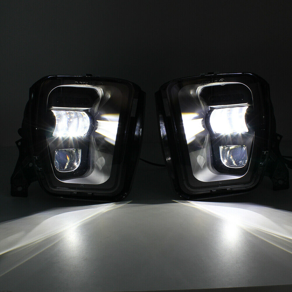 Bumper LED Fog Light For Dodge Ram 1500 Pickup 2013 2014 2015 2016 2017 2018
