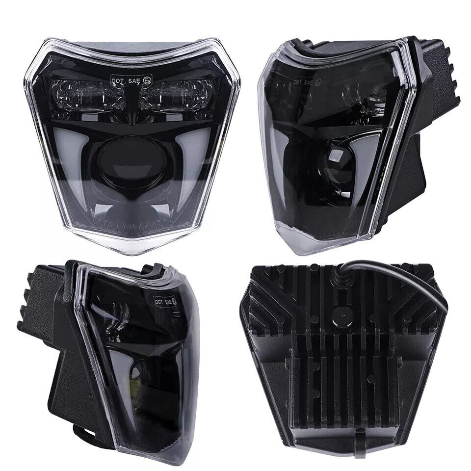 Dirt bike LED Headlight DRL For KTM 250 350 450 500 690 SMC-R 690 Enduro R 2019+