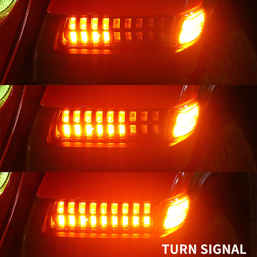 LED Fender Sequential Turn Signal Light Fit For Jeep Wrangler JL Rubicon 18-21