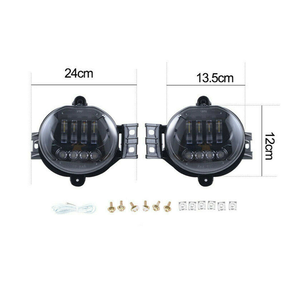 LED Projector Driving Fog Lights Fit For 02-08 Dodge Ram 1500 2500 3500