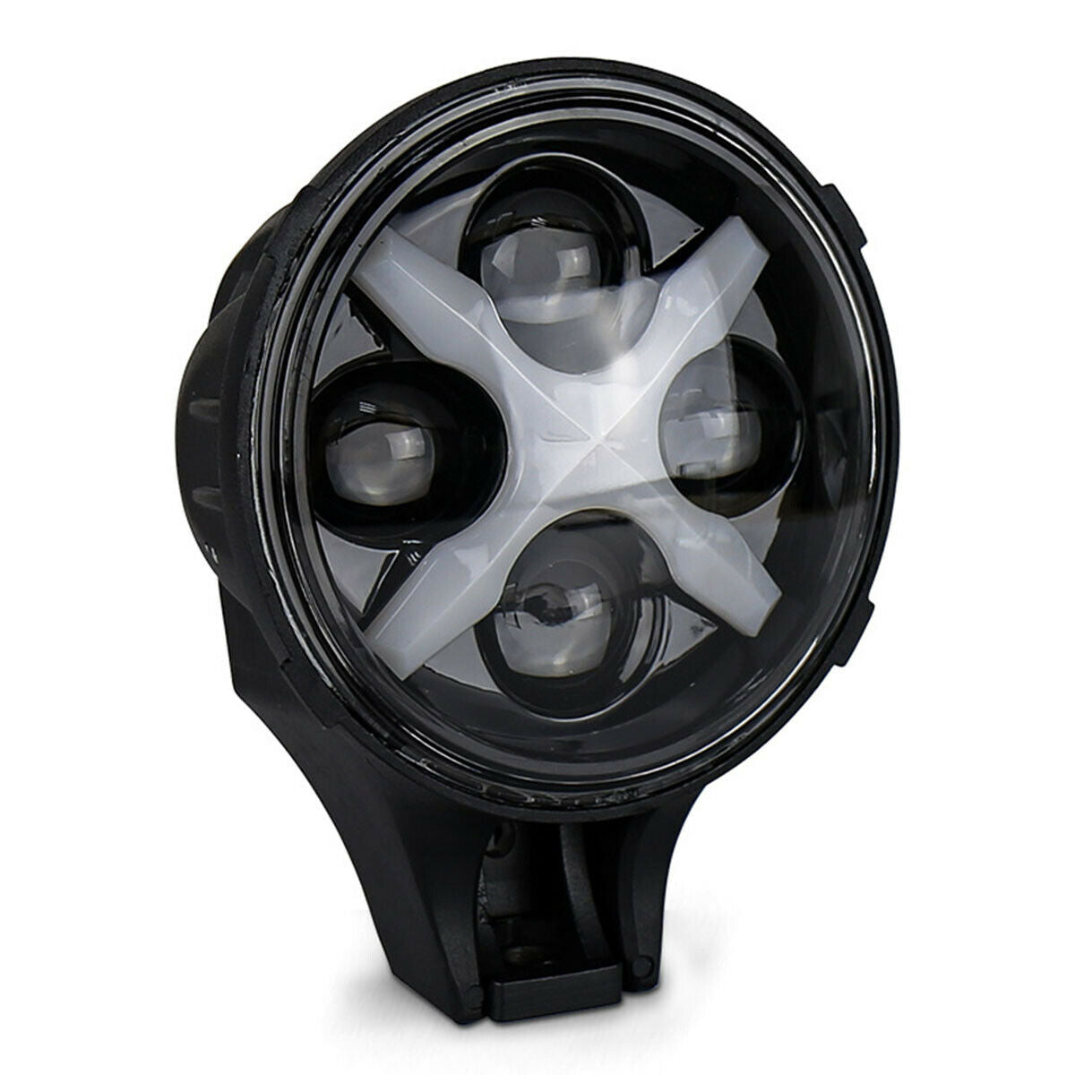 2X 6" 60W Round LED Spot Light X DRL Turn Signal Waterproof For Jeep Off-road