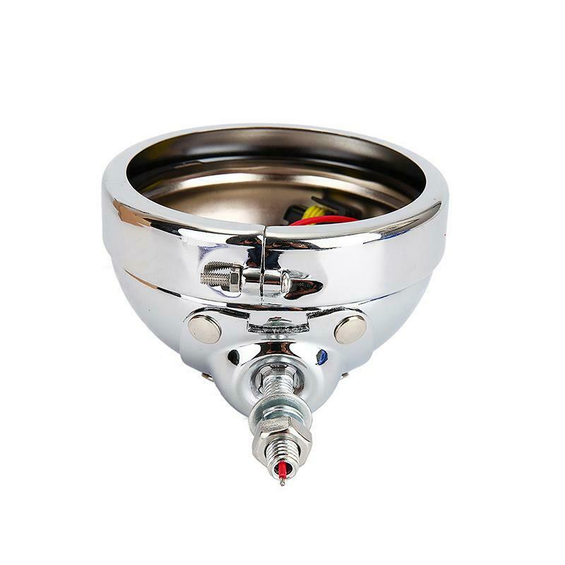 4 1/2 inch Chrome LED Passing Light Fog Light with Housing For Harley Touring