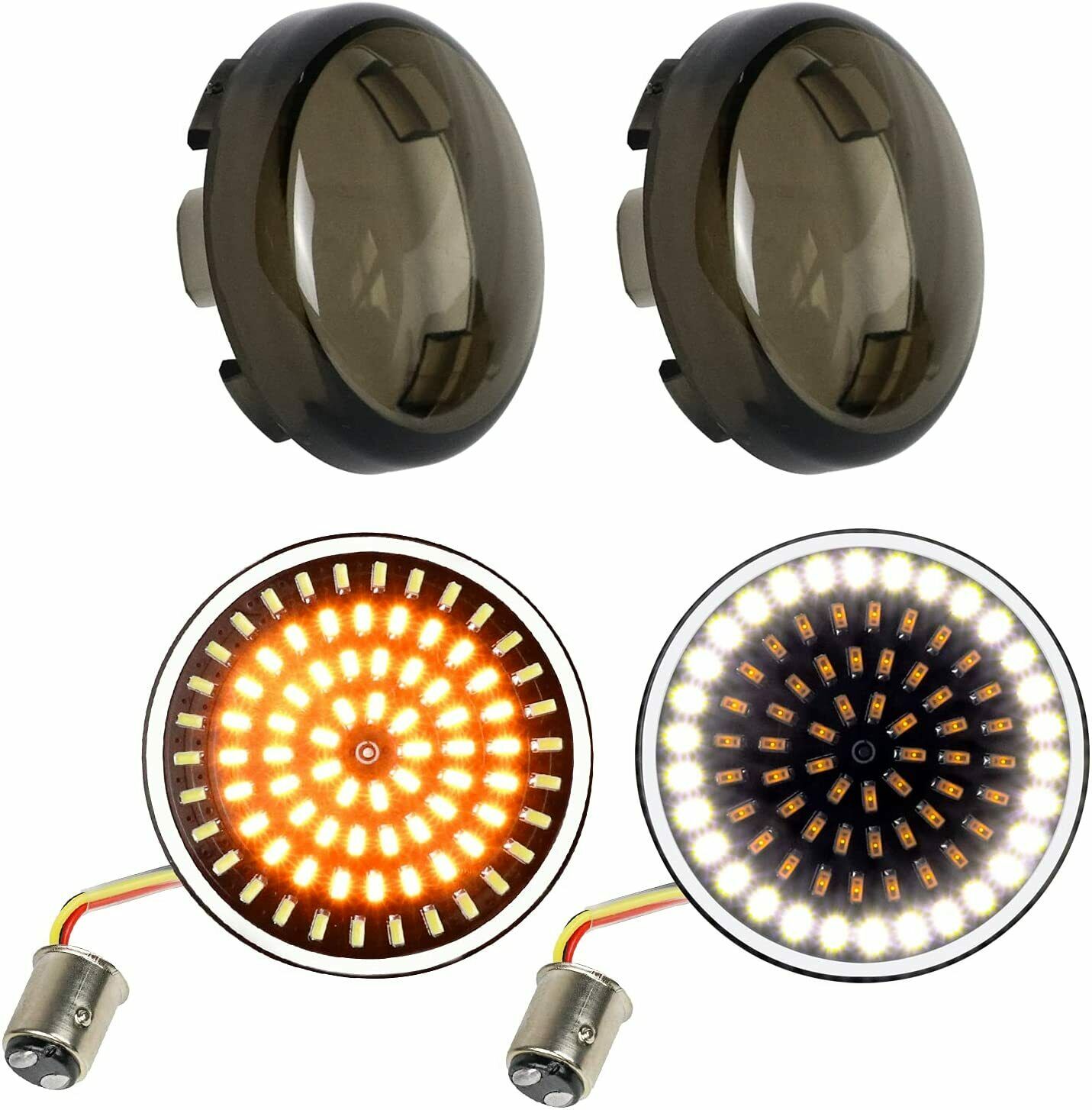 Led Turn Signal Light 1157 Bulb For Harley Touring Road Glide Limited
