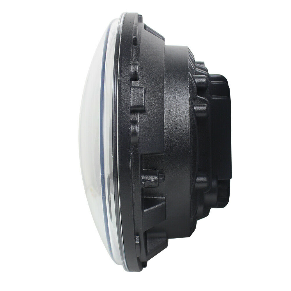 2020-2022 Indian Challenger Black LED Projection Headlight Hi/Lo DRL Halo Ring