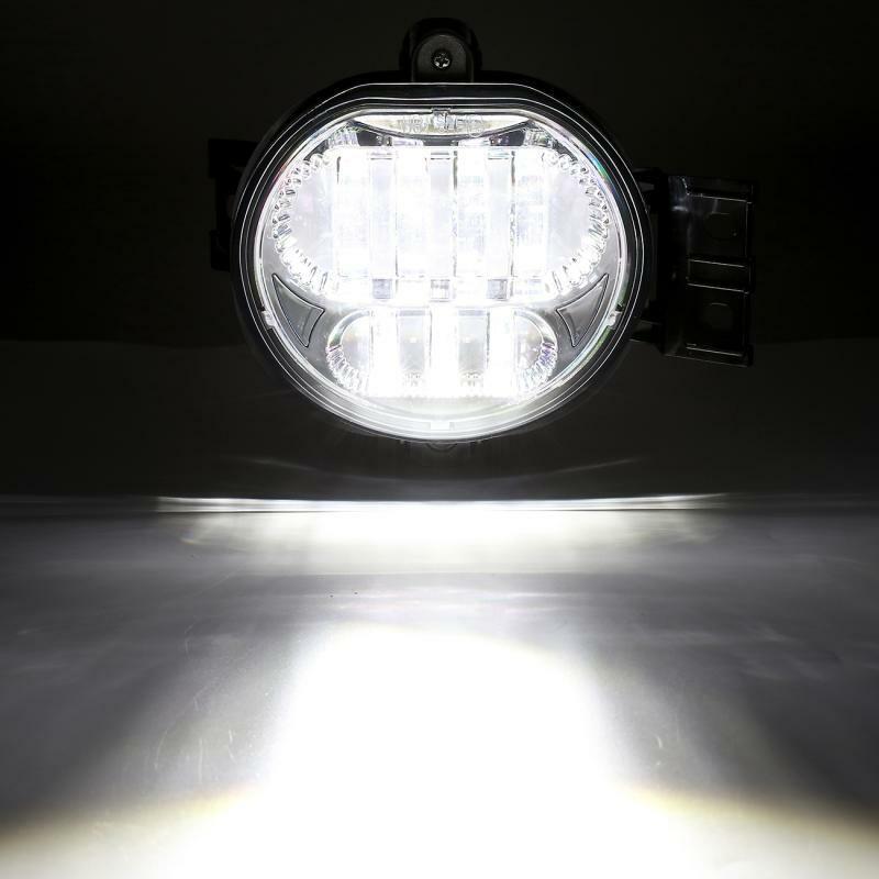 LED Fog Driving Lights Projector For Dodge Ram 1500 2500 3500 2002-2009 Pickup