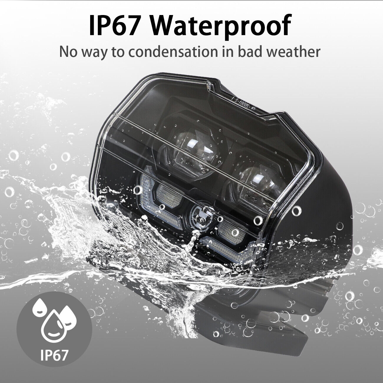 12V 50W Boat Remote Control LED Spotlight Truck Car Marine Remote Searchlight